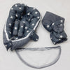 8 pieces snuggle Bed grey lining stars