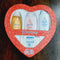 Soft and mild Jhonson's bath care kit - red