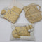 8 PIECES  BABY BEDDING YELLOW ANIMALS