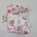 Emporio baby  blanket - white pink - Elephant