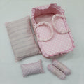 5 pieces Baby carrier pink - pink stars