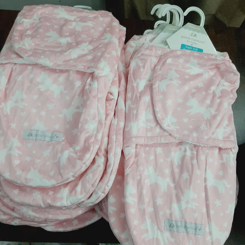Warm Cozy Baby Swaddle Unicorn Stars