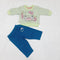 Baby suits - Green kitty