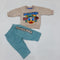 Baby suits - brown Donald duck