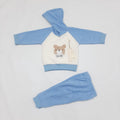 Baby suit for winter blue Bear