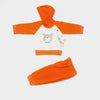 Baby Suit For Winter Orange Bear