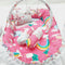 6 pieces snuggle pink unicorn
