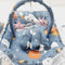 6 pieces snuggle grey spider
