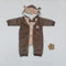 Baby Romper for winter bow