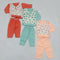 Pack of 3 baby suits for winter hearts