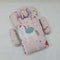 CARRY NEST WITH PILLOWS LIGHT PINK UNICORN little stain marked