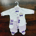 Imported Baby Romper purple crown