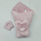 Bow hearts Ribbon carry nest pink flower lining