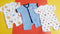 Pack Of 3 Sleep Suit Blue