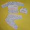 3 Pieces Baby Suits For Summer cat heart's