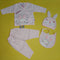 4 Pieces Baby Suits For Summer princess rabbit