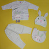 4 Pieces Baby Suits For Summer princess rabbit