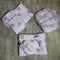 8 Pieces Baby Bedding Pink Elephant