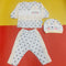 3 Pieces Baby Suits For Summer cat heart's