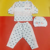 3 Pieces Baby Suits For Summer cat heart's