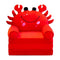 Baby Sofa combed red scorpio