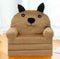 Baby Sofa combed brown mouse