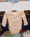 Imported baby body suit simple pink