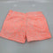 Imported baby shorts peach hearts