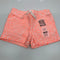 Imported baby shorts peach hearts