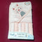 Baby bath towel with 6 face towels