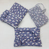 8 Pieces Baby Bedding Set blue kitty