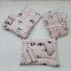 8 Pieces Baby Bedding Set pink panda