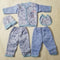 5 pieces baby suits for winter