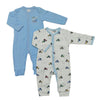 Pack Of 2 Sleep Suit Tractor