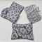 8 PIECES  BABY BEDDING GREY CAT