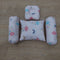 4 pieces Pillow Set pink rainbow