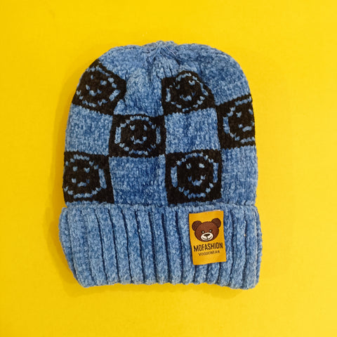 Imported Woolen Cap Smile Face