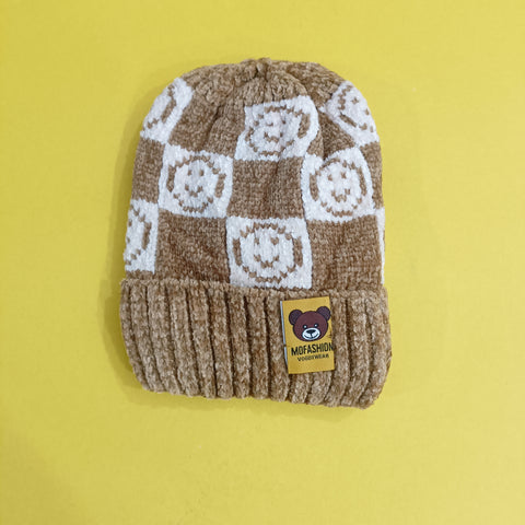 Imported Woolen Cap Smile Face