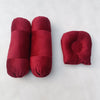 Velvet Pillow Set maroon