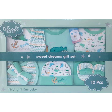 12 PIECES BABY GIFT SETS