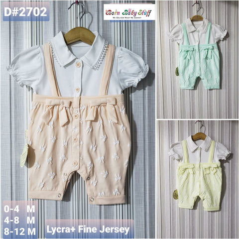 Baby Romper  - knots