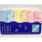 Pack of 6 Face Towels Multi dotted