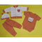 4 Pieces Baby Suits For Summer Bear