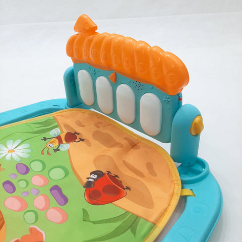 Baby Play Gym Mat With Piano Music Mushroom