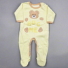 Baby Romper for winter - yellow bear