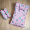Carry Nest With Pillows pink kitty doll