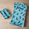 Carry Nest With Pillows Green tractor
