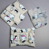 8 Pieces Baby Bedding set brown kitty  Vol-29-8