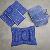 8 Pieces Baby Bedding set  Blue multi stars Vol-10-9