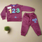 Warm Baby Track Suit 123 Maroon